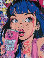 Malowanie po numerach - Energia koloru 30x40cm - Ideyka