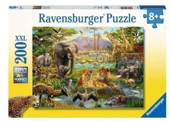 Puzzle 200 Zwierzeta sawanny XXL - Ravensburger