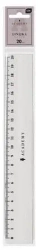 Linijka plastikowa 20cm Academy - INTERDRUK