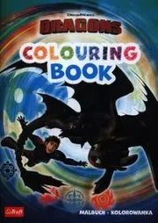 Jak wytresować smoka. Kolorowanka. Malbuch - Praca zbiorowa