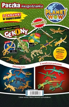 Planet Wow Toys Geckos Valuepack 1szt.mix - Blue Ocean Entertainment
