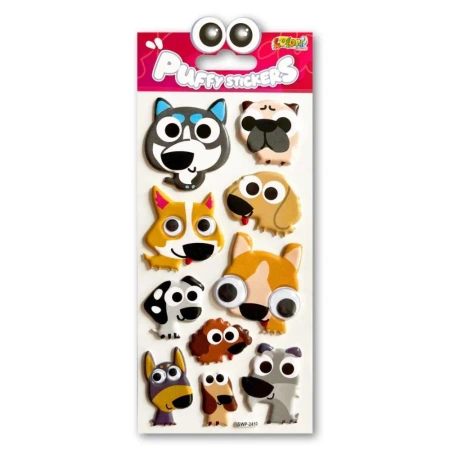 Naklejki puffy Dog Eyes - Penmate