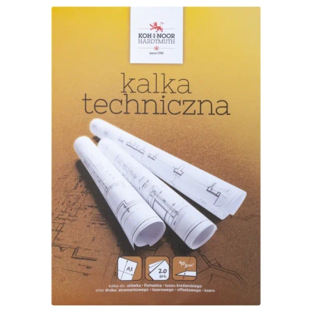 Kalka kreślarska A3 20 ark.90g. - Koh-I-Noor