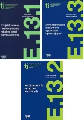 Technik Informatyk Pakiet E.13.1 – 3 Nowa Era - Piotr Malak, Michał Szymczak