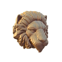 Puzzle ścienne 3D kartonowe - Lew - Cartonic
