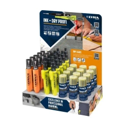 Marker konstrukcyjny INK+DRY Profi display - Lyra