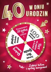 Karnet Urodziny 40 - Armin Style