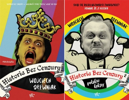 Historia bez cenzury 1-7 PAKIET Wojciech Drewniak - Wojciech Drewniak
