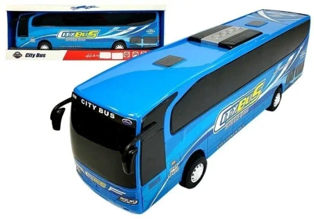 Autobus wycieczkowy niebieski - Leantoys