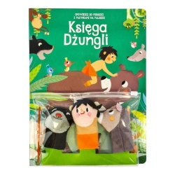 Bajki z pacynkami. Księga dżungli - praca zbiorowa - 2022