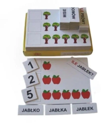 Zestaw dydaktyczny. Ile? - końcówki rzeczowników - praca zbiorowa