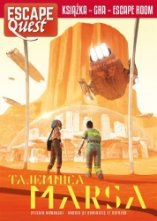 Escape Quest.Tajemnica Marsa. Książka do gry - Sylvain Nawrocki, Agata Cieślak