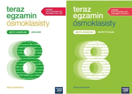 Teraz egzamin ósmoklasisty Język angielski Repetytorium + arkusze - Opracowanie zbiorowe