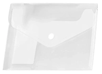 Koperta A4 PP na zatrzask transparentna (12szt) - Tetis