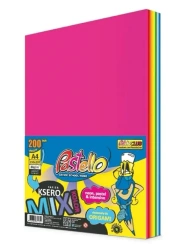 Papier ksero A4 8 kolorów 200 arkuszy - Alfa Pastello