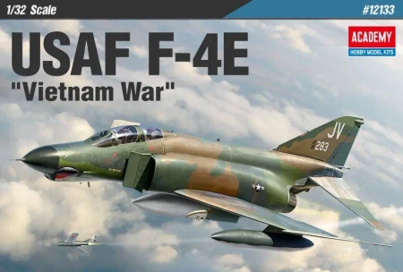 Model plastikowy Samolot USAF F-4E Vietnam War 1/32 - Academy