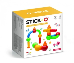 Klocki magnetyczne Stick-O Basic, 10 elementów
