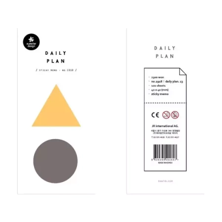 Kartki klejone Znaczniki Trójkąt 100s - Suatelier