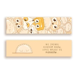 Zakładka kartonowa - Pierogi to życie - Molom
