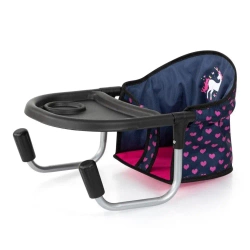 Siedzisko stołowe dla lalek niebieskie - Bayer Design