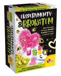 Mały Geniusz - Eksperymenty z brokatem - Lisciani