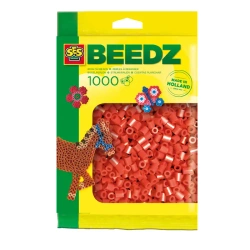 Koraliki do prasowania czerwone 1000szt - SES