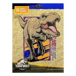 Zestaw naklejek Jurassic World ok. 340szt - Cass film