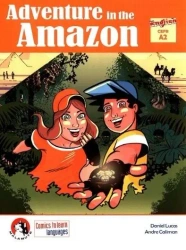 Adventure in the Amazon A2 Comics to learn languages - Lucas Daniel