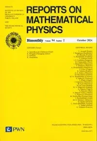Reports On Mathematical Physics 94/2 - Polska - praca zbiorowa