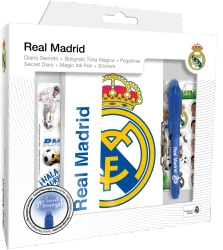 Pamiętnik z magicznym długopisem Real Madrid RM00024 - Kids Euroswan