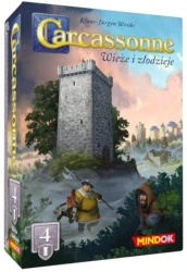 Carcassonne 3 Wieże i Złodzieje Edycja 4 - Bard Centrum Gier
