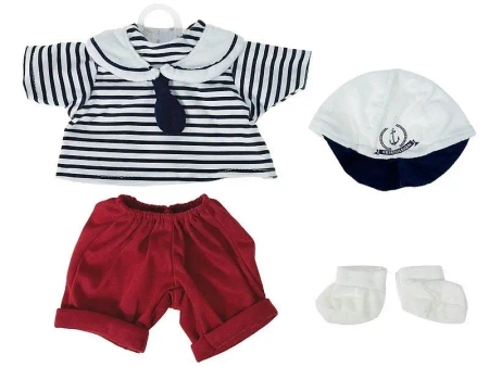 Ubranko dla lalki 45cm marynarz - ADAR