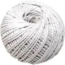 Sznurek bawełniany biały 1,5mmx50m - Ziemia Obiecana