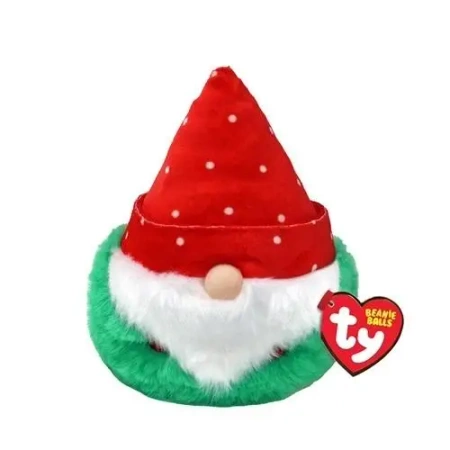 Beanie Balls Turvey - gnom w czerwonej czapce - TY
