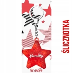 Brelok gwiazdka Ślicznotka - Be-Happy Gifts