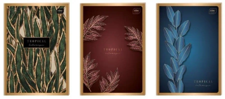 Zeszyt A4/80 kratka Metallic Gold (5szt) - INTERDRUK