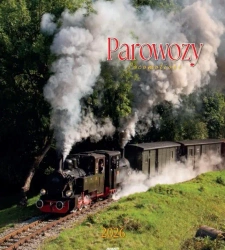 Kalendarz 2026 ścienny 32x32cm Parowozy - AVANTI