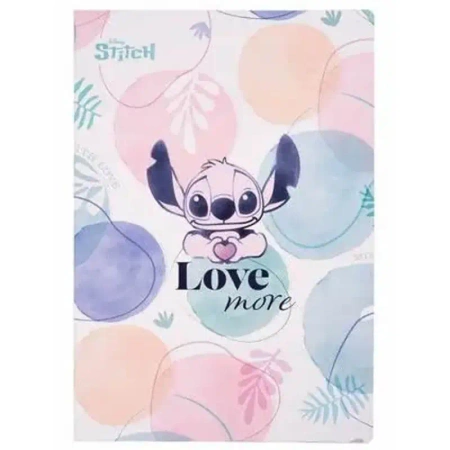 Disney Fashion. Zeszyt A4 60 kartek, kratka. Pastel Stitch 1 - Patio