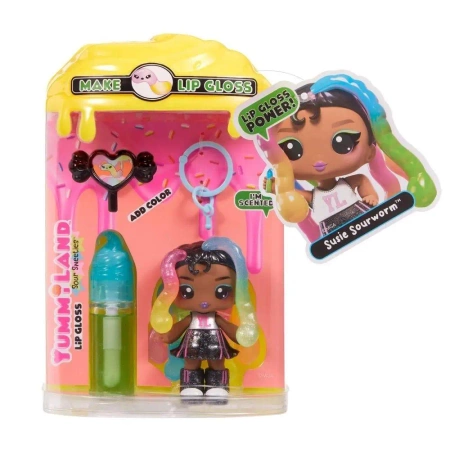 Yummiland Lip Gloss Sour Sweeties Sasha Sourworms - MGA