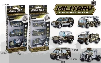 Zestaw 3 aut metal - Merkpol