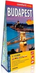 Comfort! map Budapeszt 1:13 000 mapa w.2019 - praca zbiorowa
