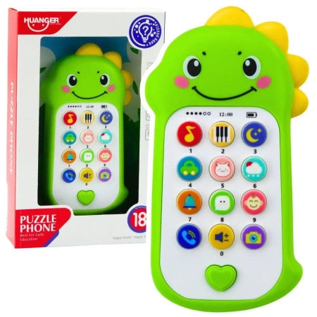 Telefon interaktywny dinozaur - Leantoys