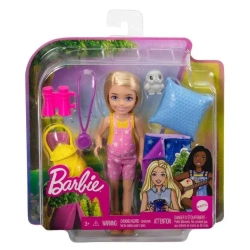 Barbie Kemping Chelsea Lalka + śpiwór - Mattel
