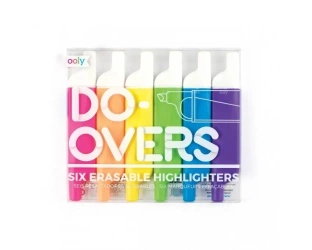 Flamastry neonowe zakreślacze 6 sztuk - Kolorowe Baloniki