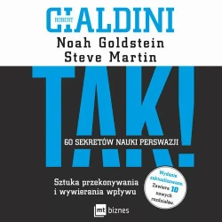 audiobook TAK! 60 sekretów nauki perswazji - Steve Martin