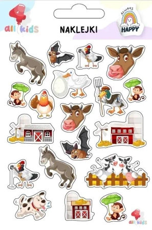 Naklejki dla dzieci Farma zwierzęta 2 - All4Kids