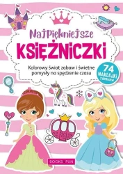 Kolorowanka z naklej.- Najpiękniejsze księżniczki - praca zbiorowa
