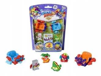Super ZINGS SERIA 5 AEROWAGON 2 POJAZDY+4 FIGURKI