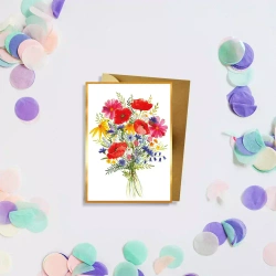 Karnet mini B8 Bukiet lato - Henry