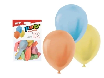 Balon dmuchany pastel 23cm 12szt - MFP